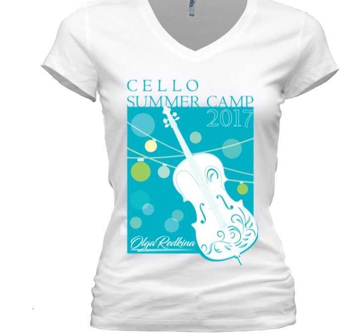 SUMMER CELLO CAMP T-SHIRT