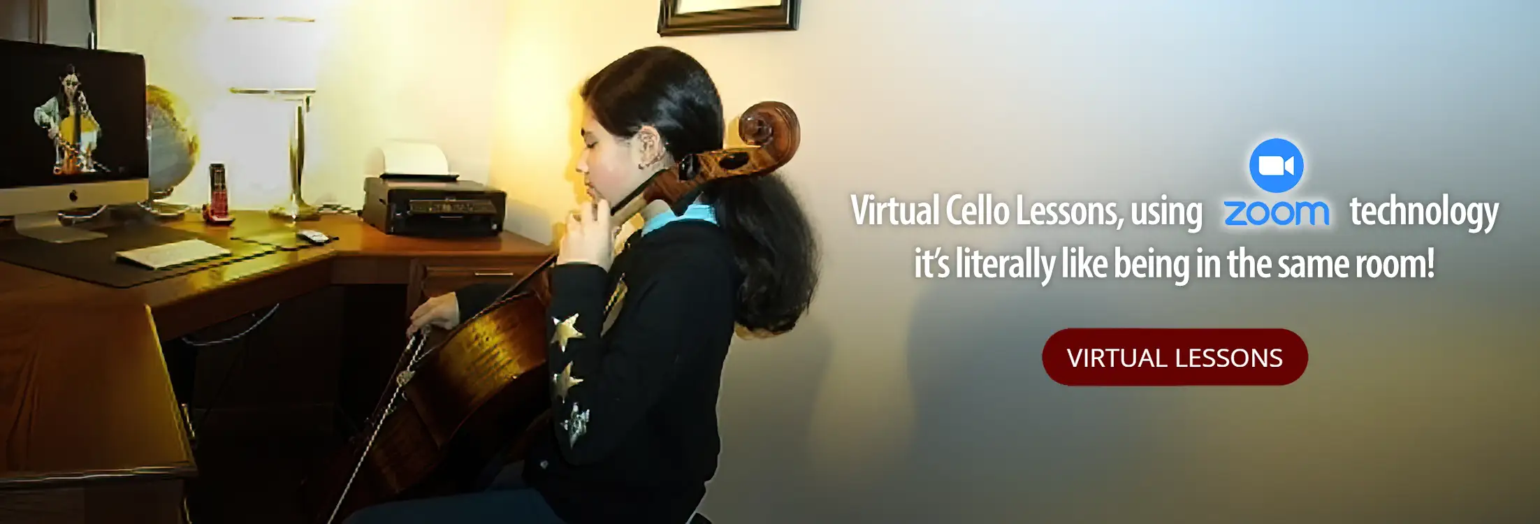 Virtual Cello Lessons with Zoom
